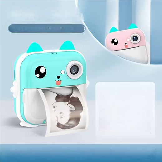 Câmera Infantil de Impressão Instantânea
