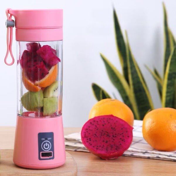 ￼Mini Liquidificador Portátil Shake 6 Laminas + Cabo USB - Image 8