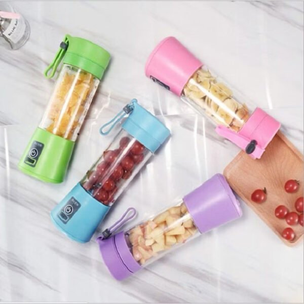 ￼Mini Liquidificador Portátil Shake 6 Laminas + Cabo USB - Image 6