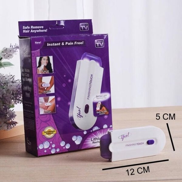Depilador elétrico feminino/masculino Recarregável Facial e Corporal Removedor De Pelos - Image 3